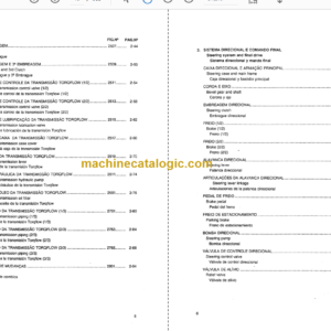 Komatsu D65E-8E Bulldozer Parts Book