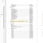 Komatsu PC210LC-11 Hydraulic Excavator Parts Book