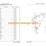 Komatsu S6D95L-1L SN 169575-UP Parts Book