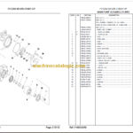 Komatsu PC1250-8R Hydraulic Excavator Parts Book