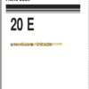 Komatsu 20E Parts Book