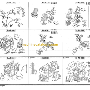 Manitou MT 1435 1440SL Series (Turbo) Series 3-E2 Parts Catalogue