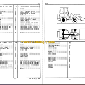 Komatsu 20E Parts Book