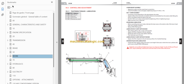Manitou MT 733 EASY ST5 S1 Repair Manual