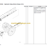 Komatsu PC200i-10 Hydraulic Excavator Parts Book