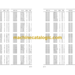 Komatsu PC200 PC200LC-7 PC210 PC210LC-7 Hydraulic Excavator Parts Book