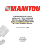 Manitou MT 1030 S S2 E2 Parts Catalogue
