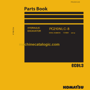 Komatsu PC210NLC-8 Hydraulic Excavator Parts Book