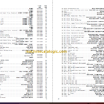 Komatsu PC240-11M0 PC260LC-11M0 Parts Book
