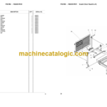 Komatsu PC200-8 Swing Yarder Hydraulic Excavator Parts Book