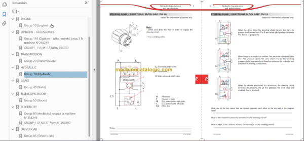 Manitou MT 1840 AEP+AHA Repair Manual