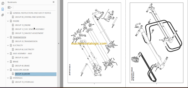 Manitou MT 732 Turbo Série 1 Repair Manual