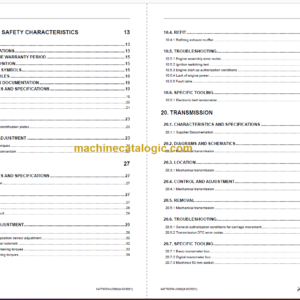 Manitou MT-X 1440 ST3A S2 Service Manual