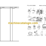 Komatsu PC210-8M0 PC210LC-8M0 Hydraulic Excavator Parts Book N710001 and up