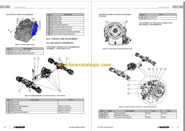 Manitou MT-X 1440 ST3A S2 Service Manual