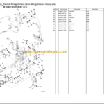 Komatsu PC240-11M0 PC260LC-11M0 Parts Book