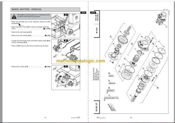 Manitou 80VJR Repair Manual