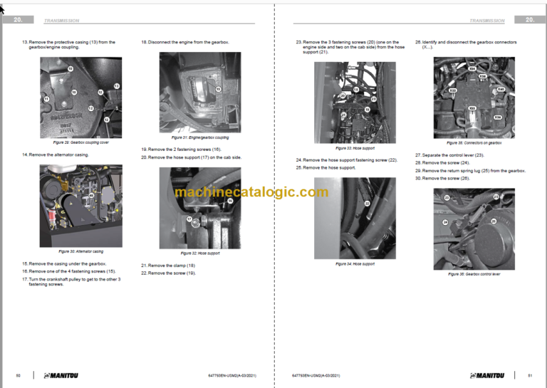 Manitou MT-X 1440 ST3A S2 Service Manual