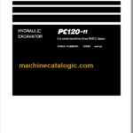Komatsu PC120-11 Hydraulic Excavator Parts Book