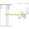 Komatsu PC210-8M0 PC210LC-8M0 Hydraulic Excavator Parts Book N710001 and up
