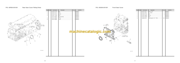 Komatsu PC210-8M0 PC210LC-8M0 Hydraulic Excavator Parts Book N710001 and up