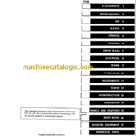 Komatsu TD-7E Crawler Excavator Parts Book