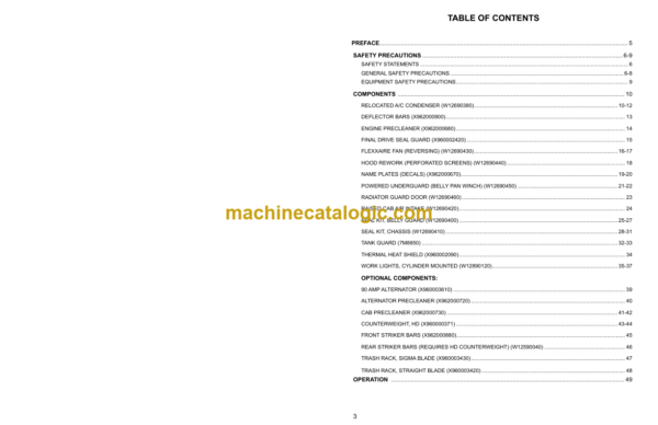 Komatsu D65EX-16 D65PX-16 D65WX-16 Product Manual