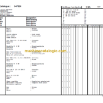 Manitou MT 523 Parts Manual