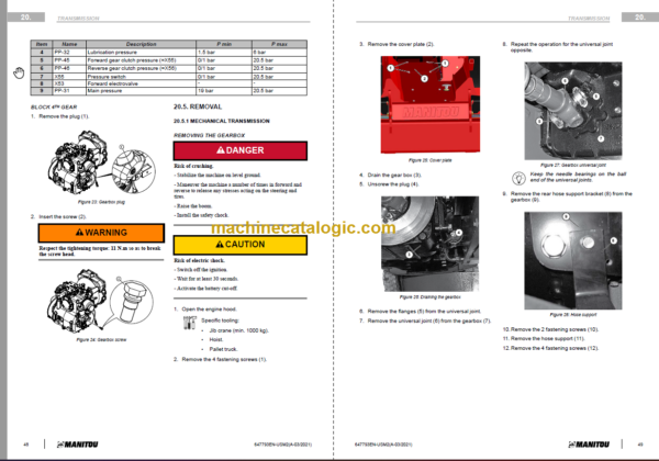 Manitou MT-X 1840 ST3A S2 Service Manual