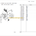 Komatsu PC200-8 PC200LC-8 Parts Book