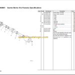 Komatsu PC120-11 Hydraulic Excavator Parts Book
