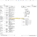 Komatsu TD-7E Crawler Excavator Parts Book