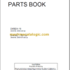 Komatsu D65EX-16 Parts Book