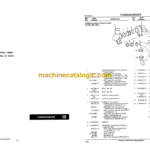 Komatsu D-239 DT-239 Diesel Engine Parts Book