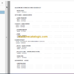 Manitou MT 727 SERIE C Parts Catalogue