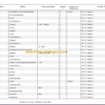 Manitou MT 727 SERIE C Parts Catalogue