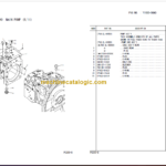 Komatsu PC200-8 PC200LC-8 Hydraulic Excavator Parts Book C67176 - C69999 C70000 And Up