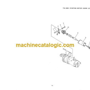 Komatsu D37E-1 D37P-1 Parts Book