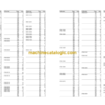 Komatsu PC350LC-8M2 Hydraulic Excavator Parts Book