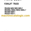 Komatsu FB10EX FB14EX FB15EX FB18EX-7 Parts Catalog