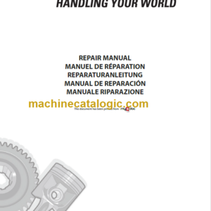 Manitou 120AETJ Repair Manual