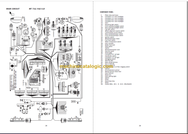 Manitou MT 732 Série B-E2 Repair Manual