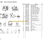 Komatsu PC220-8M0 SAA6D107E-1Q Parts Book