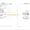 Komatsu D68E-1A D68P-1A Bulldozer Parts Book