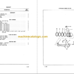Komatsu D68E-1A D68P-1A Bulldozer Parts Book