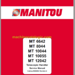 Manitou MT 8044 Service Manual