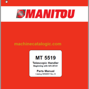 Manitou MT 5519 Parts Manual