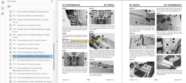 Manitou MT 8044 Service Manual