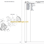 Komatsu WB93S-5 Parts Manual
