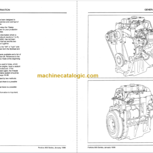 Manitou Perkins Engine 903-27 Repair Manual 647068EN